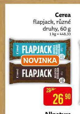 Teta Cerea flapjack nabídka