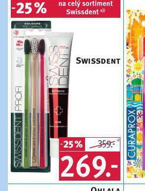 Rossmann Swissdent zubní kartáček nabídka