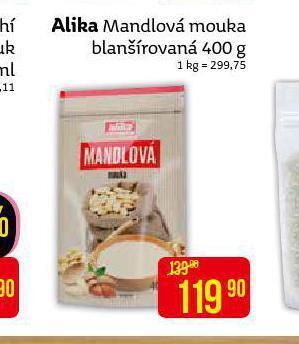 Teta Alika mandlová mouka blanšírovaná nabídka
