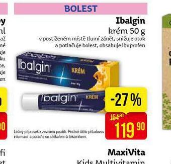 Teta Ibalgin krém nabídka