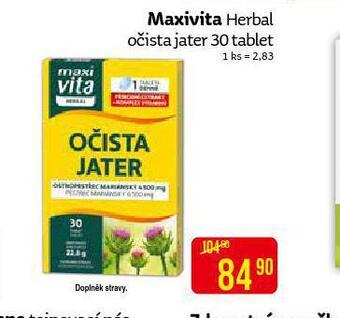 Teta Maxivita herbal očista jater nabídka