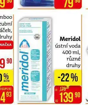 Teta Meridol ústní voda nabídka