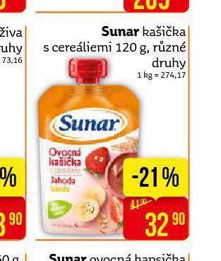 Teta Sunar kašička s cereáliemi nabídka