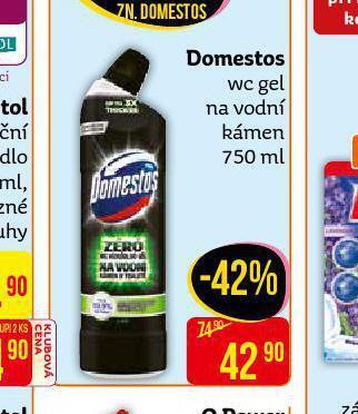 Teta Domestos wc gel na vodní kámen nabídka