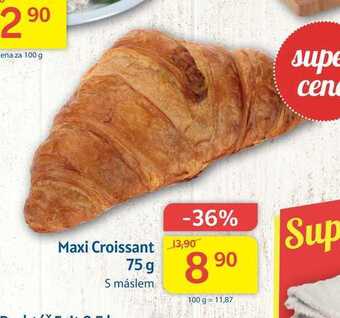 Kubík potraviny Maxi croissant s máslem 75 g nabídka