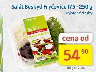 Kubík potraviny Beskyd fryčovice salát 175-250 g nabídka