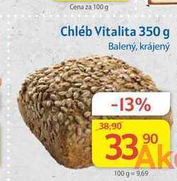 Kubík potraviny Vitalita chléb 350 g nabídka
