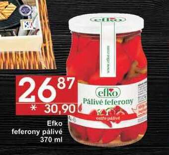 Jip Efko feferony pálivé, 370 ml nabídka