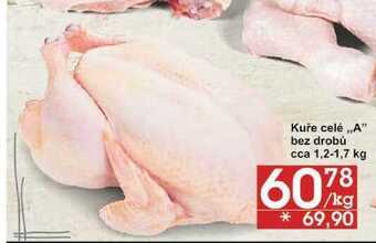 Jip Kuře celé ,,a" bez drobů, 1 kg nabídka