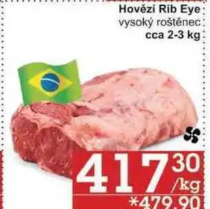 Jip Hovězí rib eye vysoký roštěnec, 1 kg nabídka