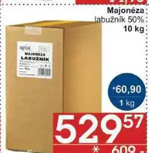 Jip Majonéza labužník 50%, 10 kg nabídka