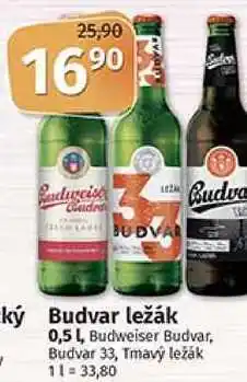 Coop Budvar ležák 0,5l nabídka