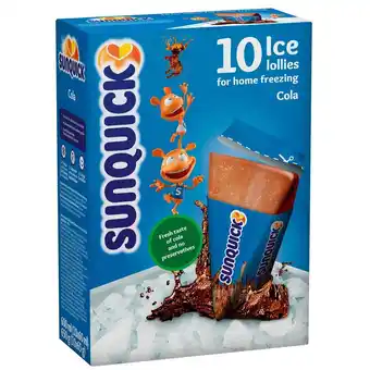 Sunquick zmrzlina k zamrazení cola 10×60 ml