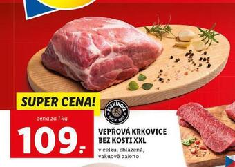 Lidl Vepřová krkovice bez kosti xxl nabídka