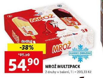 Lidl Mrož multipack nabídka