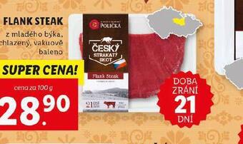 Lidl Flank steak nabídka