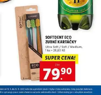 Lidl Soft dent eco zubní kartáčky nabídka