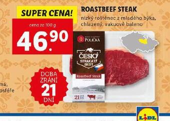 Lidl Roastbeef steak nabídka