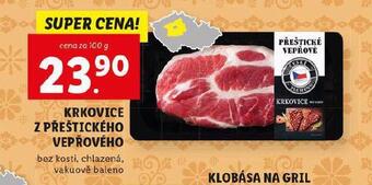 Lidl Krkovice z přeštického vepřového nabídka
