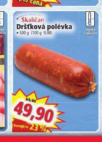Norma Dršťková polévka nabídka