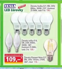 Norma Led žárovky nabídka