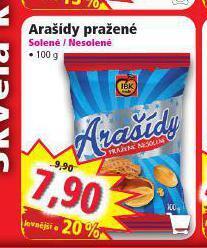 Norma Arašídy pražené nabídka