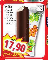 Norma Míša zmrzlina nabídka