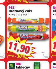 Norma Pez hroznový cukr nabídka