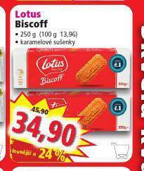Norma Lotus biscoff nabídka