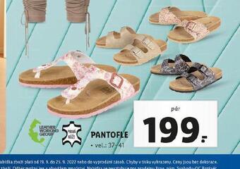 Lidl Pantofle nabídka