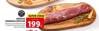 Lidl Vepřová panenská svíčková nabídka