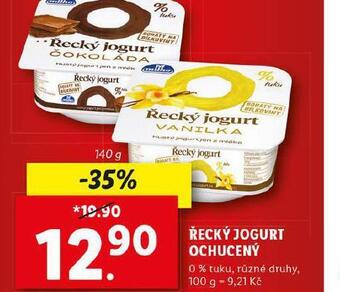Lidl Řecký jogurt ochucený nabídka