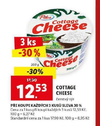 Lidl Cottage cheese nabídka