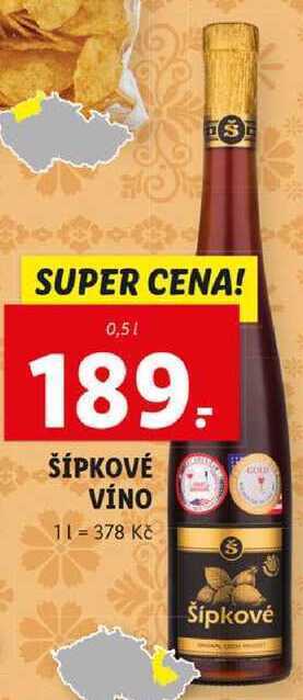 Lidl Šípkové víno, 0,5 l nabídka
