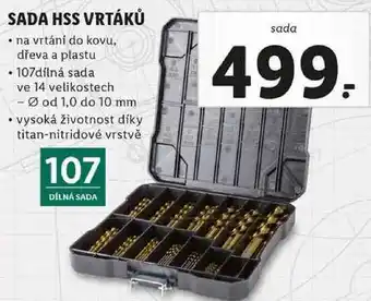 Lidl Sada hss vrtáků nabídka