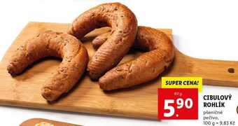 Lidl Cibulový rohlík, 60 g nabídka