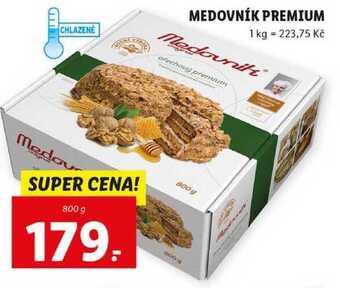 Lidl Medovník premium, 800 g nabídka