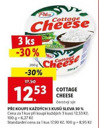 Lidl Cottage cheese, 200 g nabídka