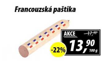 ZEMAN Francouzská paštika, 100 g nabídka