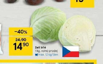 Tesco Zelí bílé nabídka