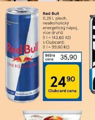 Tesco Red bull nabídka