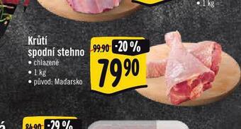 Krůtí spodní stehno