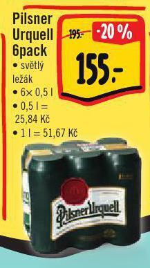 Jip Pivo pilsner urquell nabídka