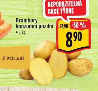 Jip Brambory konzumní pozdní nabídka