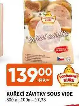 Terno Kuřecí závitky sous vide 800 g nabídka