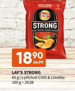 Terno Lay's strong 65 g nabídka