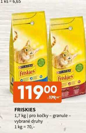Terno Friskies 1,7 kg nabídka