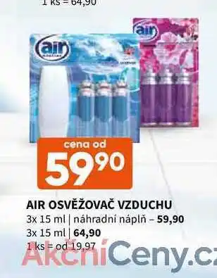 Terno Air osvěžovač vzduchu 3x 15 ml nabídka