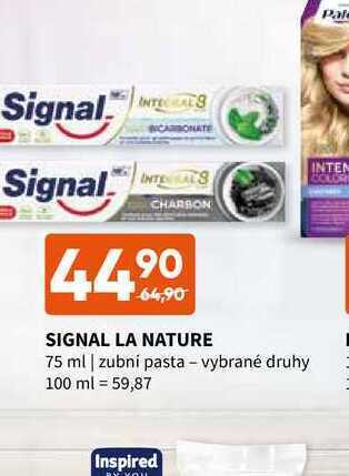 Terno Signal la nature 75 ml | zubni pasta nabídka