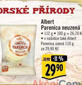 Albert Albert parenica neuzená 112 g nabídka
